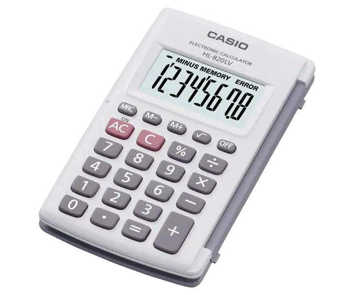 Calculadora portatil HL-820LV-WE