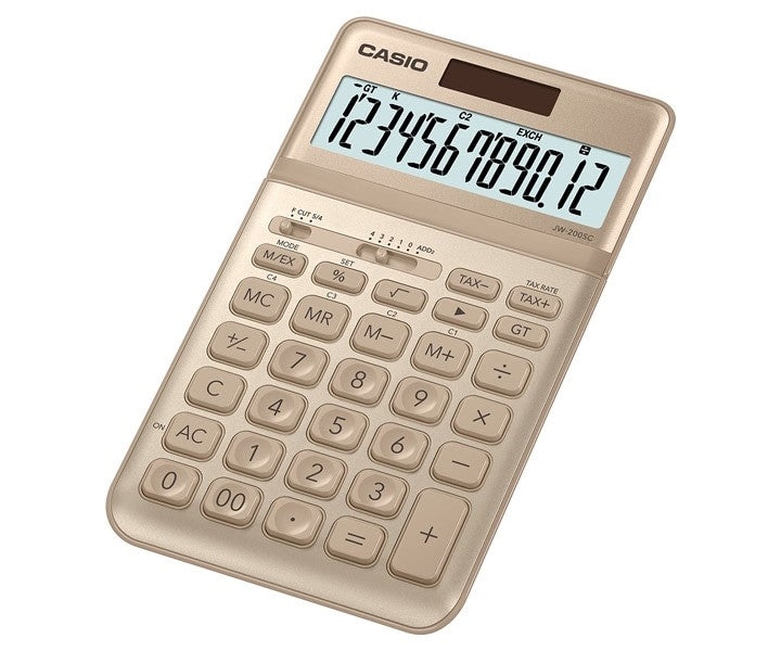 Calculadora de escritorio JW-200SC-GD