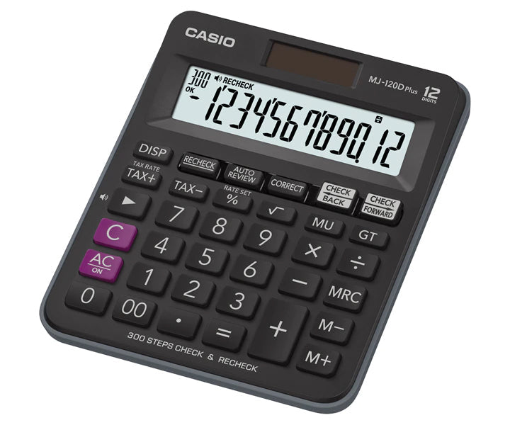 Calculadora de escritorio MJ-120DPLUS-BK