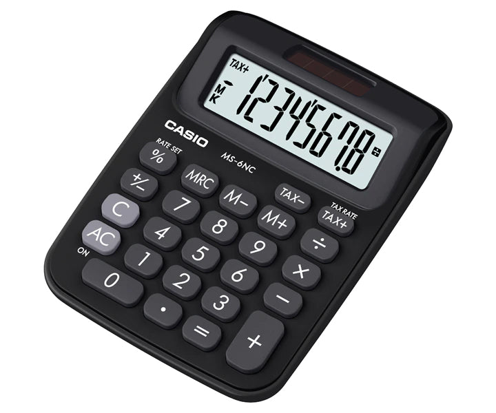 Calculadora de escritorio MS-6NC-BK