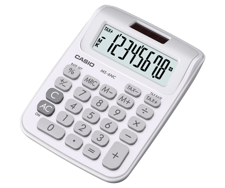 Calculadora de escritorio MS-6NC-WE
