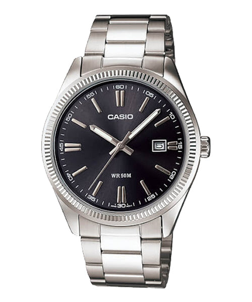 こい Reloj casual correa de Acero inoxidable MTP-1302D-1A1V — Casio