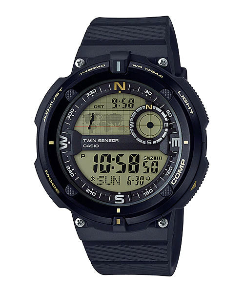 Reloj casual correa de resina SGW-600H-9A